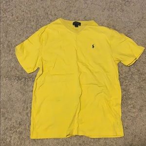 Yellow polo T shirt